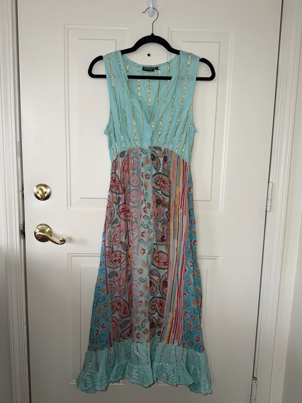 Funky + Fun Sleeveless Maxi Dress 🩵